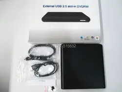 Внешний USB 2.0 Слот в DVD +/-RW DL привод горелки плеер писатель для Нетбуки/корпус