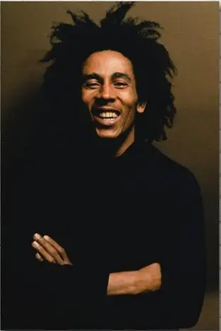 

Bob Marley Retro Nostalgic Old Reggae Rock Music Art Wall Decor Silk Print Poster