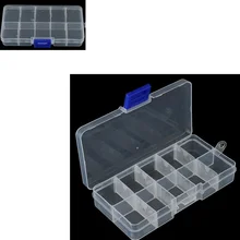 10 Compart коробка для рыболовных снастей для рыболовных принадлежностей Винтажная с высокой талией для хранения оптом 1 шт. регулируемый пластик Горячая