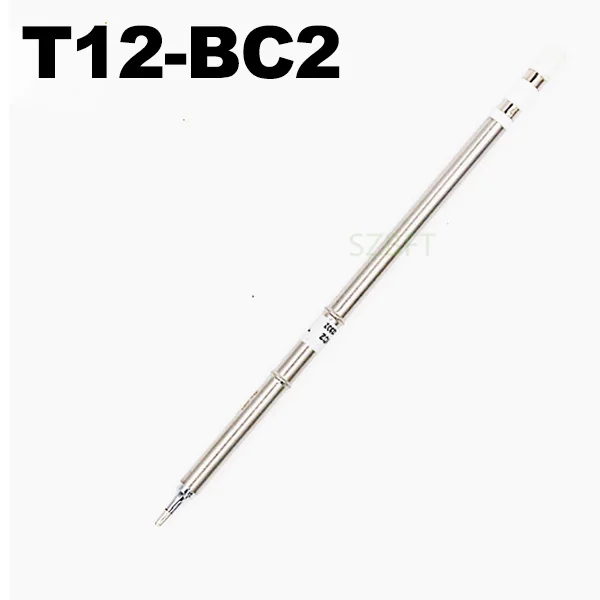 T12 наконечник для hakko T12-BC2 C1 BL B2 паяльник наконечники серии T12 паяльная станция FX-951 - Цвет: 4pcs BC2