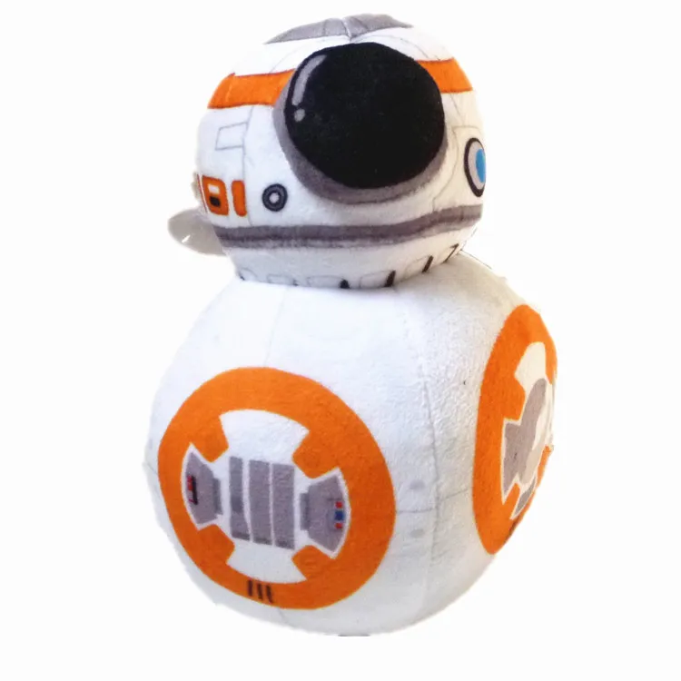 18 см 7 плюшевые игрушки Пробуждение силы BB-8 Droid робот R2D2 Дарт вейдор Штурмовик для малыша - Цвет: as picture