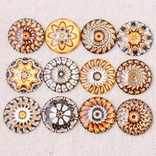 Onwear микс калейдоскоп шаблон фото круглый кабошон с купольным стеклом 12 мм 20 мм 25 мм 30 мм 40 мм diy кулон аксессуары для изготовления ювелирных изделий