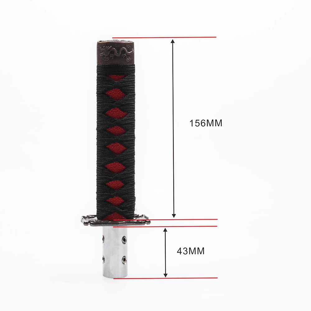 Автомобильная ручка для меча, ручка переключения передач, автоматическая ручная коробка передач, рычаг переключения передач, высококачественный сплав, материал, универсальный, несколько цветов