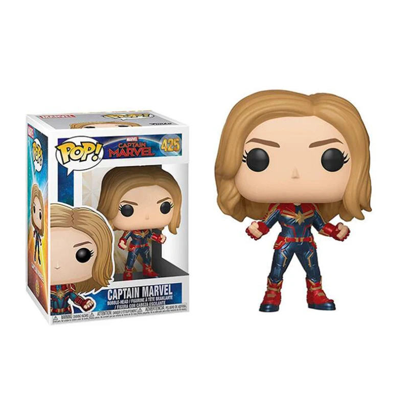 Funko pop Marvel Limited супер герой Марвел Капитан Аниме Фигурка виниловые Фигурки Коллекционная модель Juguete игрушки подарки 2F39