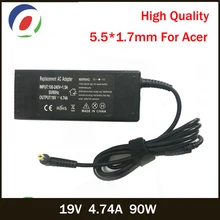 QINERN 19V 4 74A 90W 5 5 1 7mm AC font b Laptop b font Charger