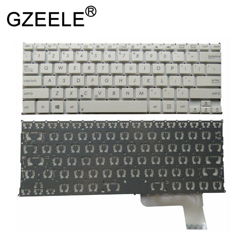 GZEELE New US laptop keyboard for Asus VivoBook Q200 Q200E S200 S200E X200 X201 X201E x202e MP-12K13US-920W US layout English