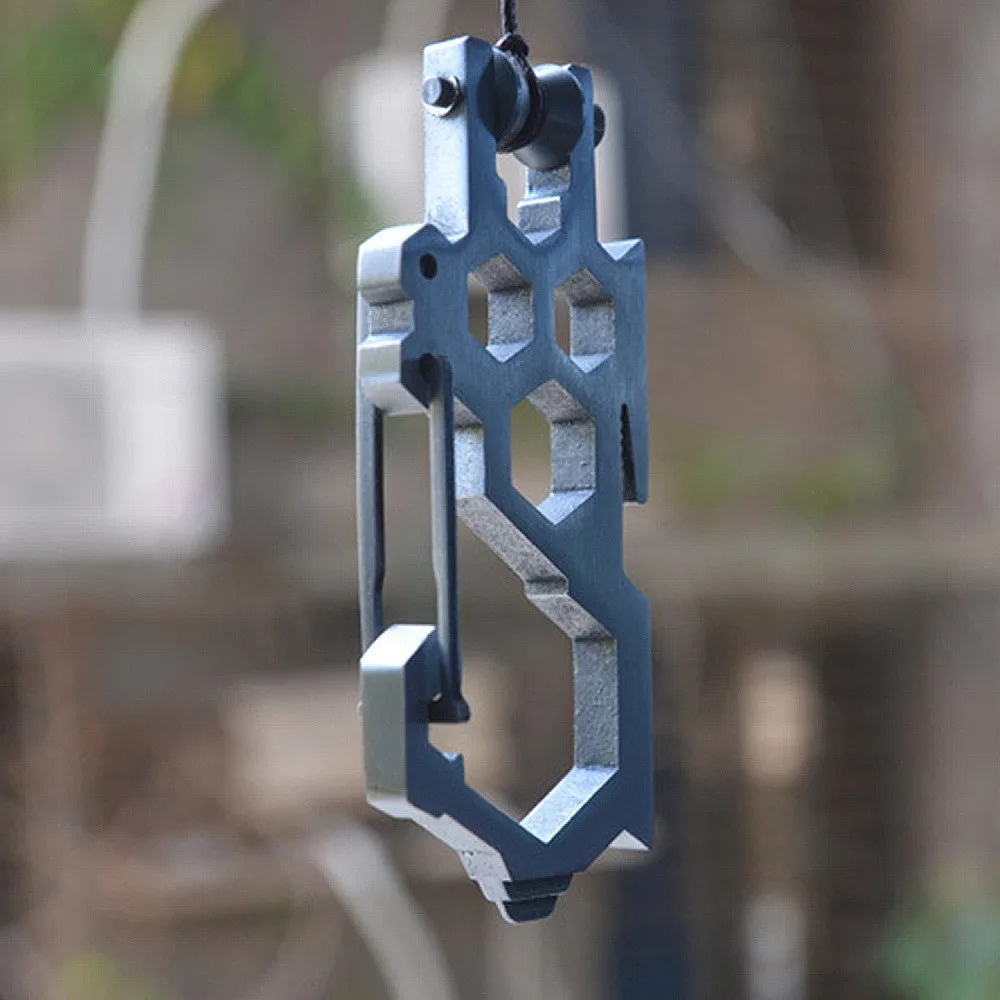 

1pcs Paratrooper Series EDC Pulley Carabiner Wrench Hang Buckle for Camping Equipment Hiking Gear Survival Hand Tools