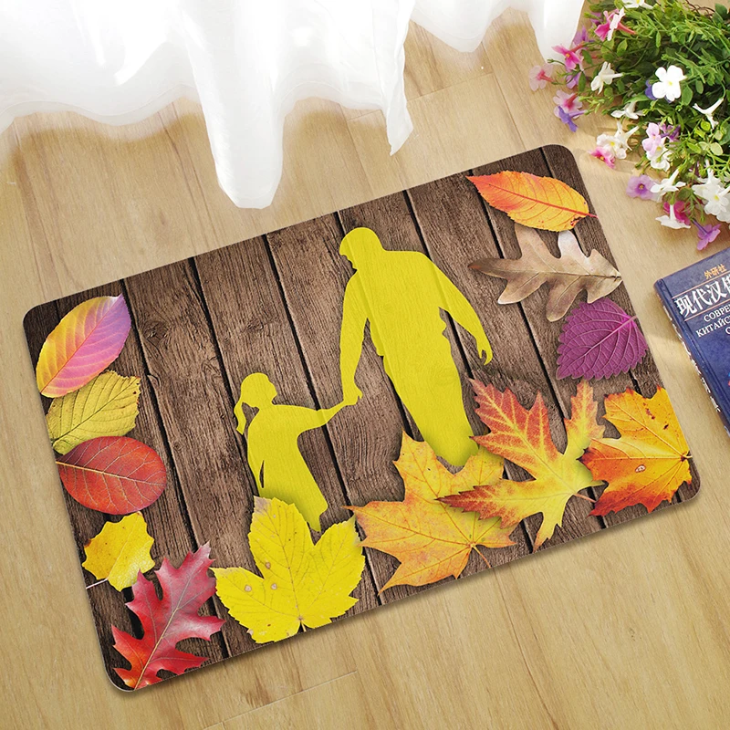  Zeegle Door Mat Floor Mat Kid Room Decor Rug Bathroom Bath Carpet Coffee Table Area Rug Wood Patter