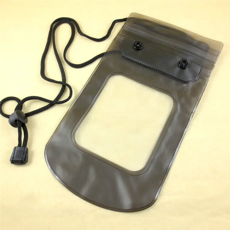 Универсальный Водонепроницаемый Чехол для сотовых телефонов, Портативная сумка, удобная в использовании, легкая сумка, Прямая поставка, чехол для телефона - Цвет: Black