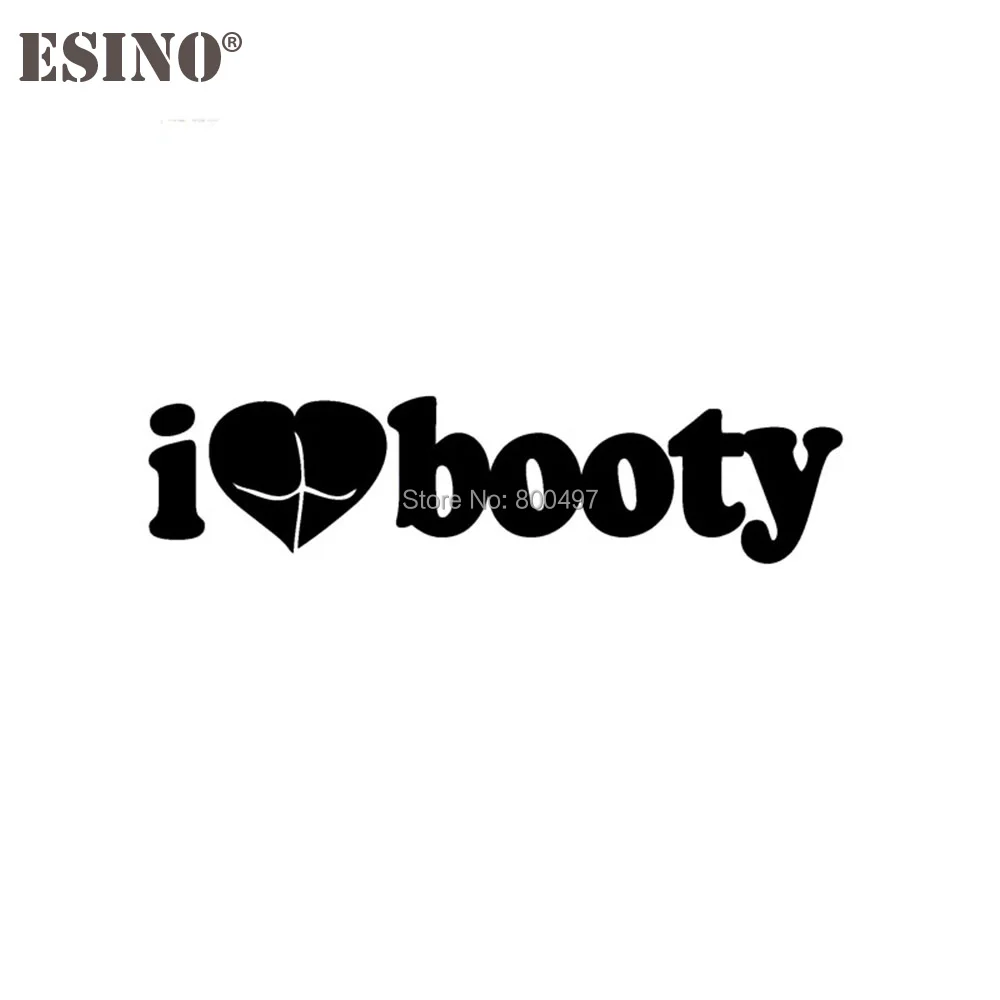 Забавный юмористический автомобильный Стайлинг I Love Booty с сексапильной леди