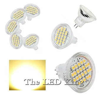 

6Pcs MR11 LED Spotlight Bulb AC/DC 12V 24V Led Lamp GU4.0 5730 2835 12 24LEDs 5W 8W Spot light Lamp 50W Halogen Bulbs Equivalent
