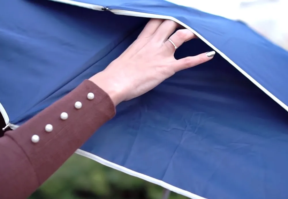 Зонтики для гольфа двойные складные 112 см (6 шт./лот)|golf umbrella|two umbrellaumbrella umbrella |