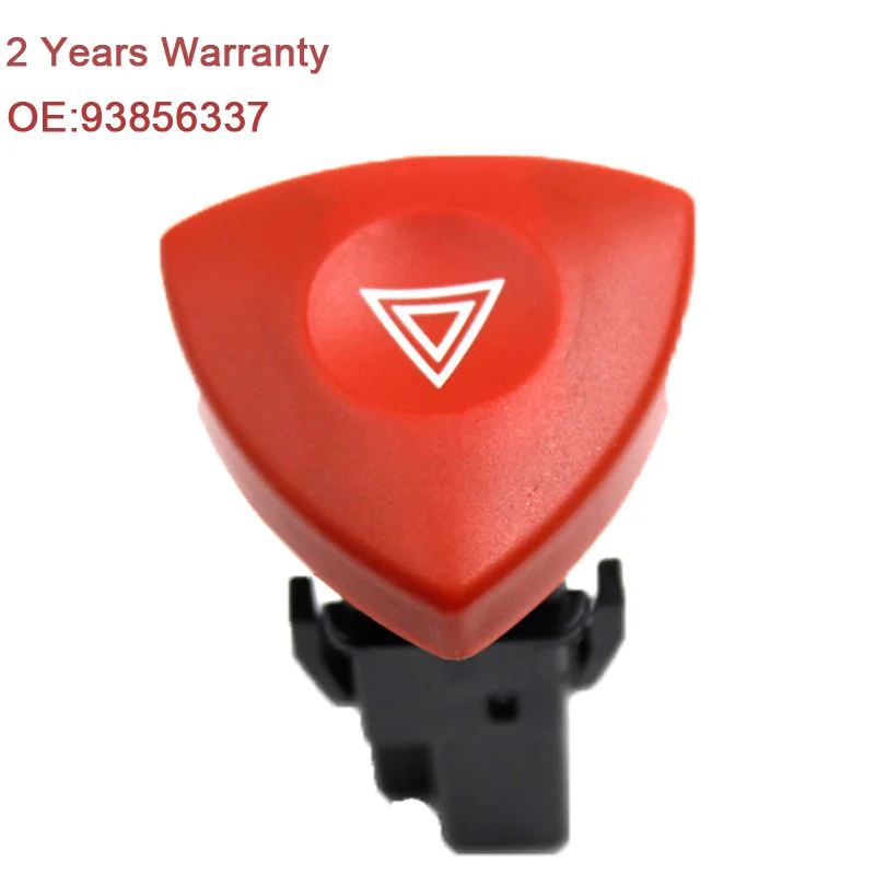 YAOPEI New 93856337 Hazard Warning Switch Red Button Fit For Opel