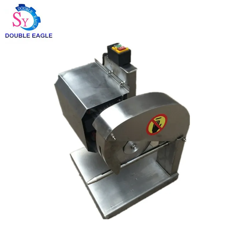 

Wholesale Price Stainless Steel Duck chicken bone band saw cutter machine electric poultry meat slicer cutting machine