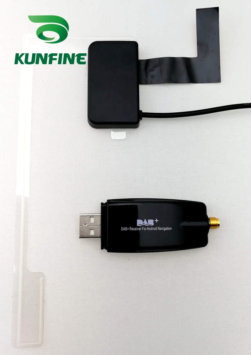 KUNFINE Универсальный Автомобильный Стайлинг 12 V-24 V Автомобиль DAB+ тюнер Автомобильный радиоприемник Plug and Play совместимость с Android автомобильный DVD gps плеер