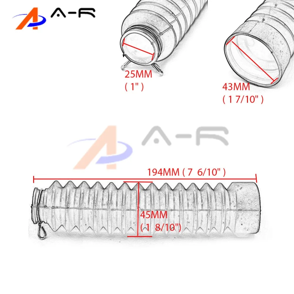 2 шт 7," мотоциклетная резиновая передняя вилка, амортизирующая защитная крышка, гетры, сапоги, гетры, амортизатор для мотокросса Harley