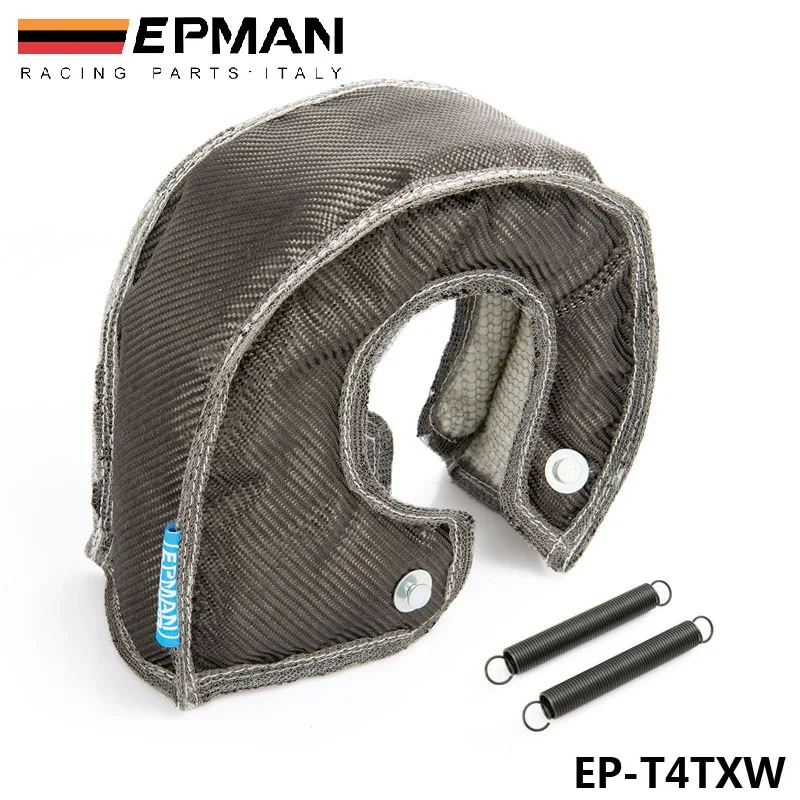 EPMAN Carbon Fiber Turbo Blanket heat shield Cover High Performance For T4 GT45 GT40 GT47 EP-T4TXW