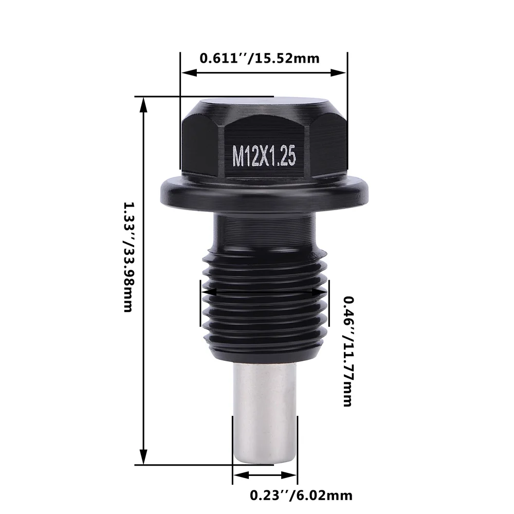 ESPEEDER M12* 1,25 M12* 1,5 M12* 1,75 M14.1.25 M14* 1,5 Магнитный Гайка масляного поддона Магнитная дренажная масляная пробка масляных пробок винт Алюминий гайка