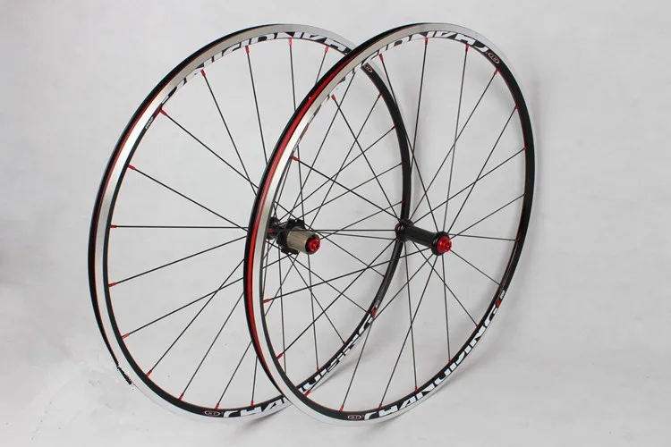 Discount RT 700C Ultra-light Carbon Fiber Road Bicycle Wheels Rim Drum 6 Claws 120 ring Sealed Bearing Wheels Racing wheelset Rims 3