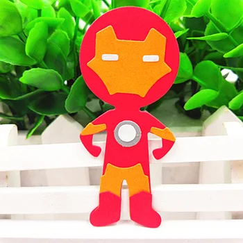 

2018 New Hot Iron Man Metal Cutting Dies Stencils Template for Scrapbooking Card Album Embossing Decor DIY Metal Crafts Gift