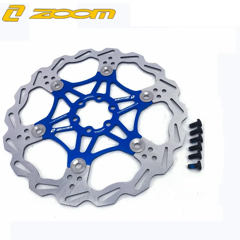 ZOOM горный велосипед MTB DH 6 дюймов 160 мм 180 203 плавающий дисковый тормозной ротор