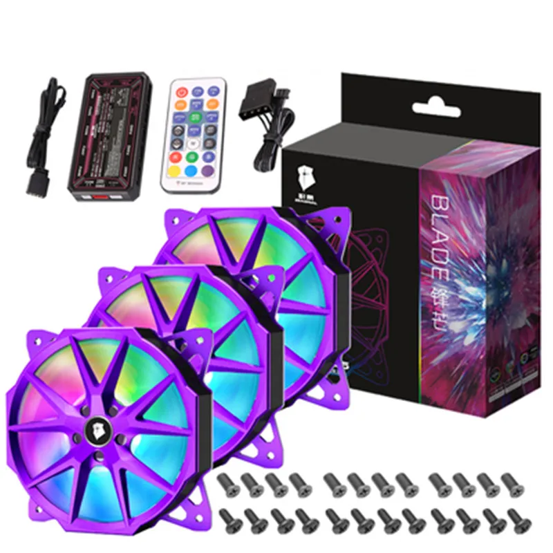 ZEAGINAL Алюминий RGB Вентилятор охлаждения 12035 Металл 5 в симфония Mobo D эффект новое