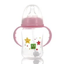 Maternal And Child Products Newborn Standard Weaning Artifact Storage Bottle With Handle Automatic Pp Bottle Baby 150ml baby led weaning