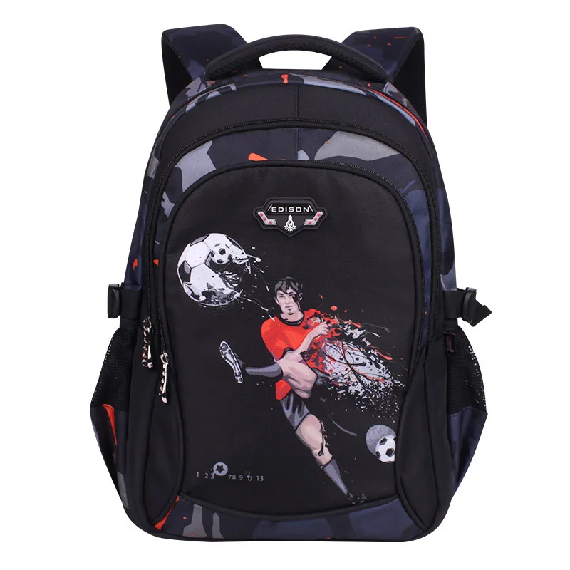 Водонепроницаемые детские школьные сумки для мальчиков-подростков; школьные рюкзаки; школьный рюкзак для детей; рюкзак для ноутбука; детская сумка; Mochila - Цвет: small black