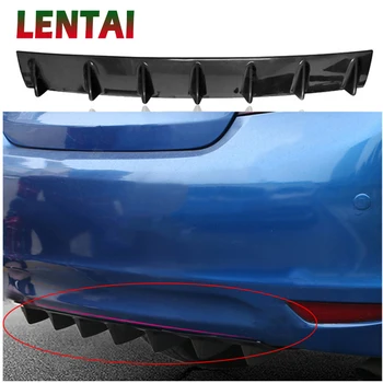 

LENTAI 1PC Car Rear Bumper Modified Spoiler Shark Fin Styling For Ford Focus 2 Fiesta Mondeo MK4 Ranger Toyota Corolla chr RAV4