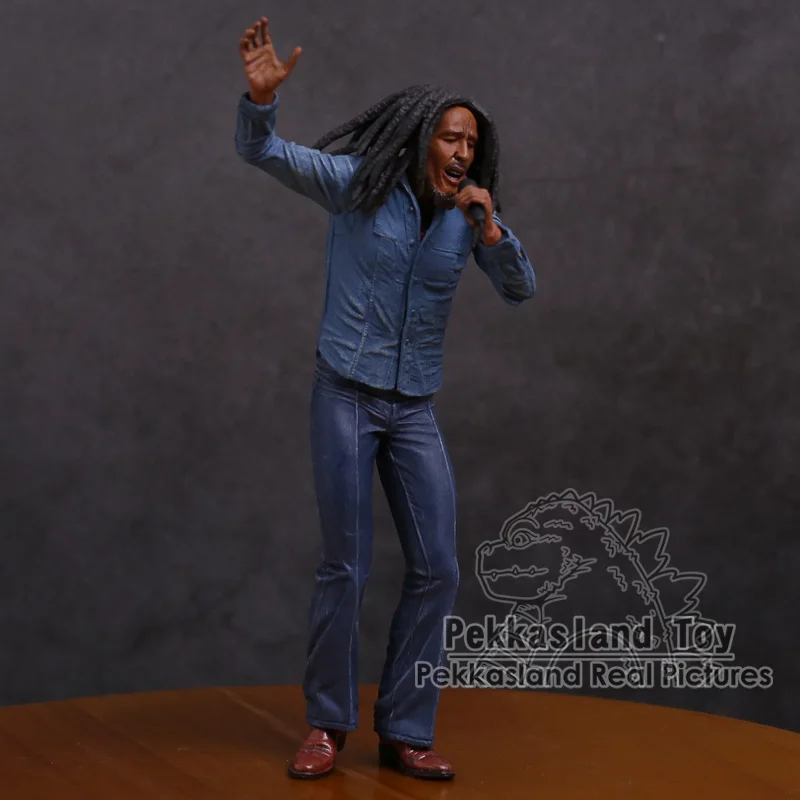 Bob Marley Music Legends Jamaica Singer Action Figure Collectible Model Toys PVC