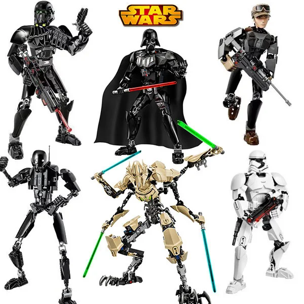 Star Wars KSZ Last Jedi Elite TIE Fighter Pilot Jyn Erso Praetorian Guards Building Block Toy Compatible with Legoing | Игрушки и хобби