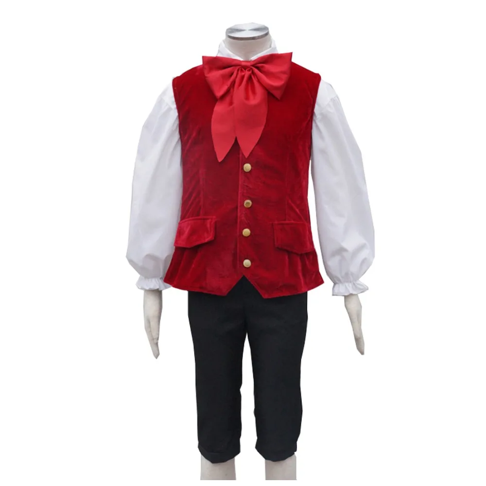 

Ainiel Movie Beauty and the Beast Lefou Cosplay Costumes Men Outfit Halloween Carnival Clothing Custom Made