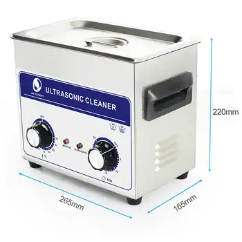 Skymen 3l Ultrasonic Cleaner 3.2L 120W Stainless Steel Ultrasonic bath Hospital Industrial Auto Engine Parts