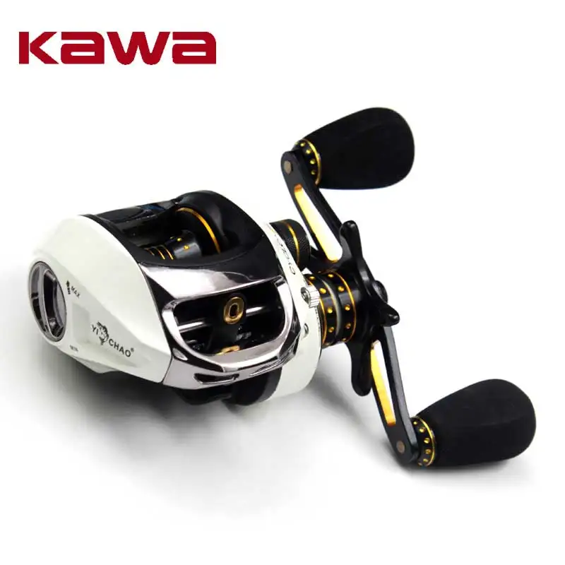 

Kawa New Bait Casting Fishing Reel Gear Ratio 6.5:1 Bait casting Reel Magnetic Brake Bearing 9+1 Eva Knob 185g Max Drag 4.5KG