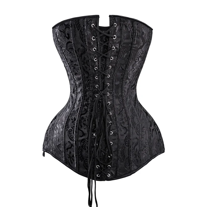 Plus Size XS-6XL Corset Sexy Slimming Waist Trainer Body Shaper Women Steampunk Corsets And Bustier Gothic Bustier Hot Shapers (6)