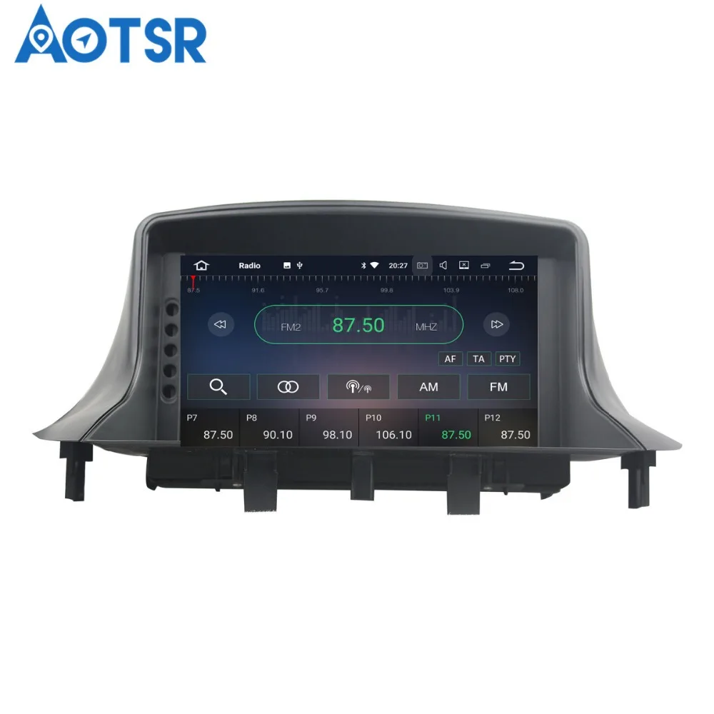 

Aotsr Android 8.0 7.1 GPS navigation Car DVD Player For Renault Megane III Fluence 2009-2016 multimedia radio recorder 2 din