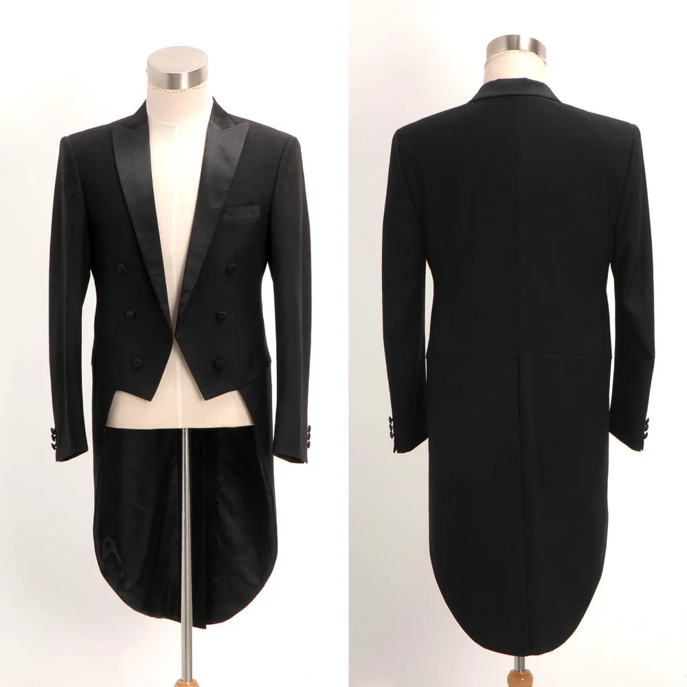 Noir-Hirondelle-Queue-Manteau-2-Pi-ces-JacketPantBowtie-Mode-Terno-Masculino-Custume-Homme-Personnels-De-Mariage (3)