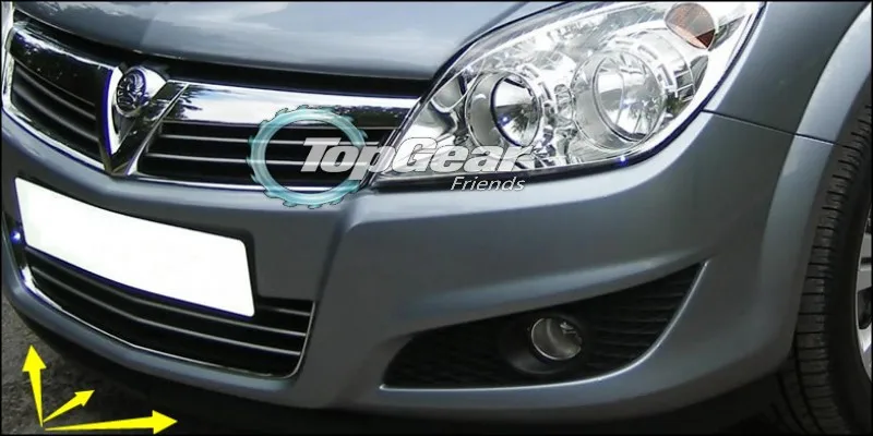 Defletora do Lábio para Vauxhall Saia para Ventiladores do Carro d e Spoiler Kit de Corpo - em Tira Saia Corsa Frontal - b c 9 para ventiladores do carro kit de corpo em tira