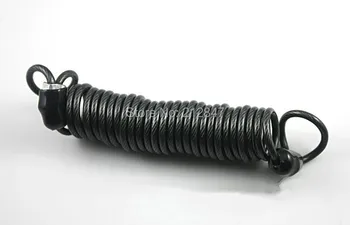 

Password Lock Spring Stainless Steel Inside Double Ended Stretchy Lanyard