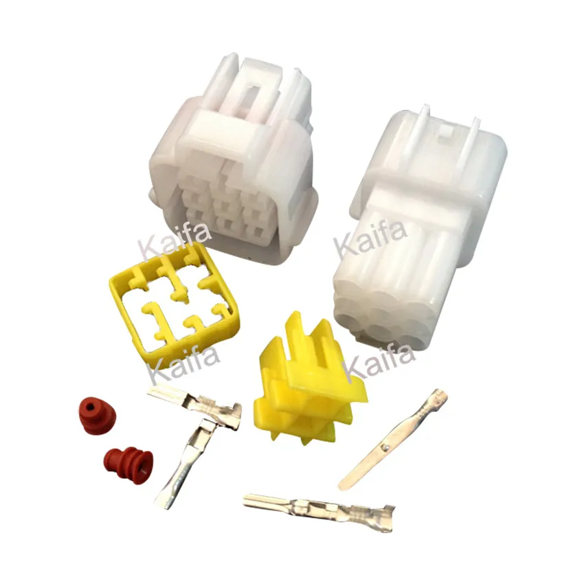 

Yazaki 1 sets Kit 9 Pin Way Waterproof Electrical Wire Connector Plug auto connectors