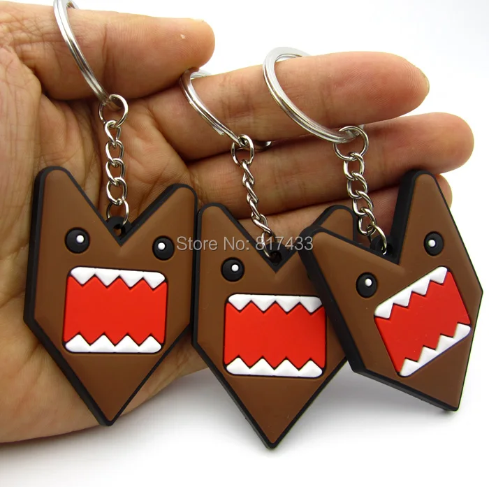 50 шт. мягкий резиновый JDM СТИЛЬ domo kun domokun наконечник стрелы брелок для ключей Флаг