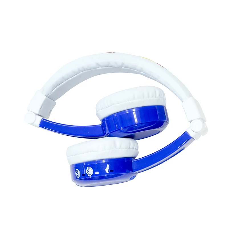 ONANOFF Kids Volume Limited Headphones BuddyPhones InFlight Professional Children Over Ear Headsets Health Listening Earphones