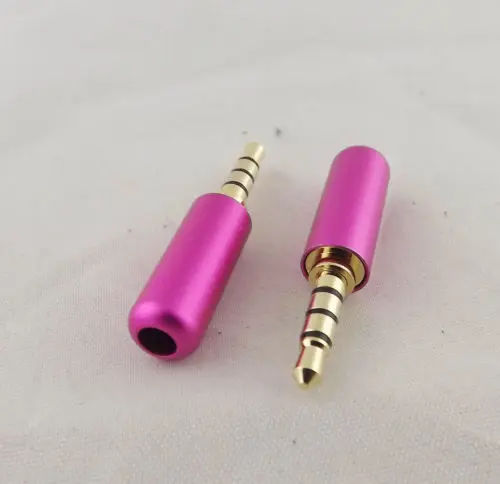 10 шт. 4 полюса 3 5 мм 1/8 дюйма|audio plug|audio headphonesaudio plug 3.5mm |