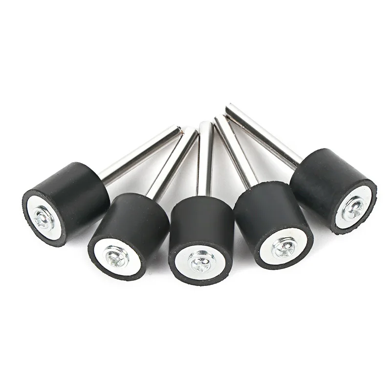 QWORK 3x12.7mm Sanding Drum Mandrel Sanding Discs Power Tools Grinding