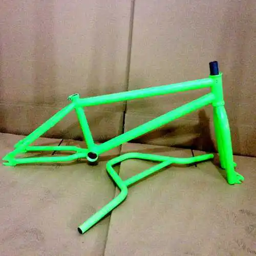 Sale 2019 high quality BMX CRMO 4130 steel frame fork handlebar MID BB bmx frame set 4