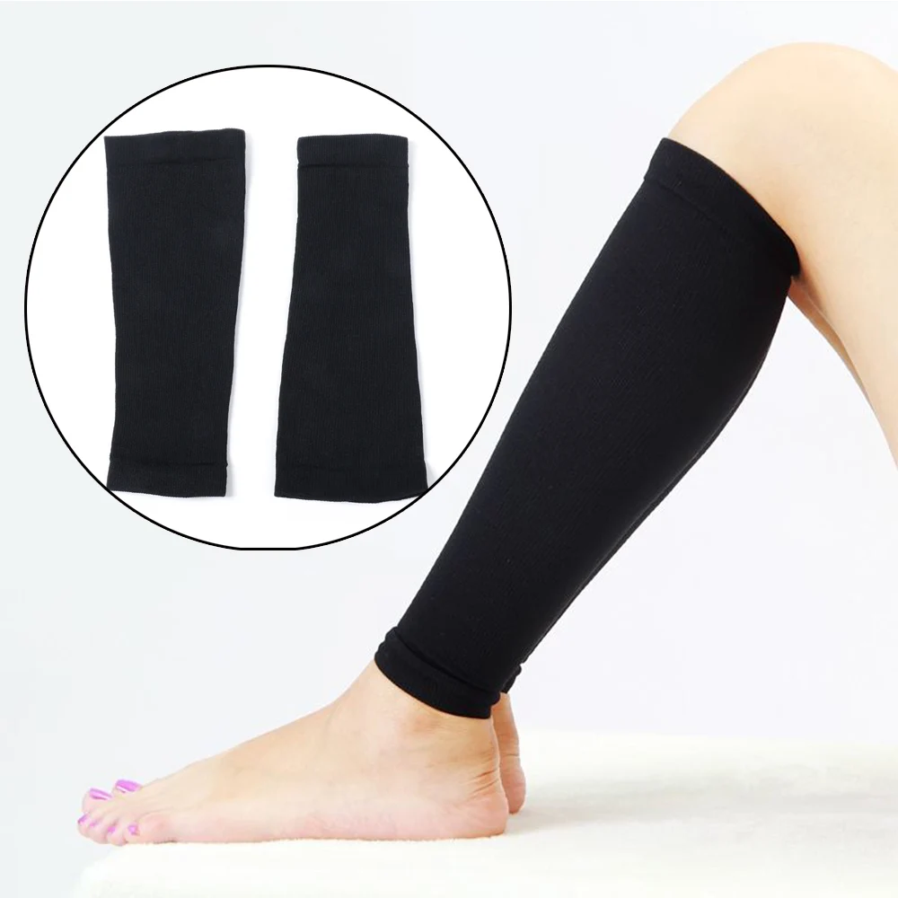 1 Pair Women Stretch Medical Support Leg Shin Socks Lady Varicose Veins