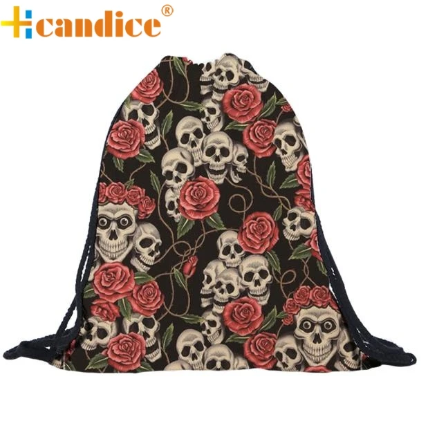

Hcandice Best Gift Hcandice Drawstring Backpack Unisex Backpacks 3D Printing Bags drop ship bea61018