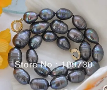 

Jewelry 001658 Huge 18inch 20mm black freshwater PEARL NECKLACE