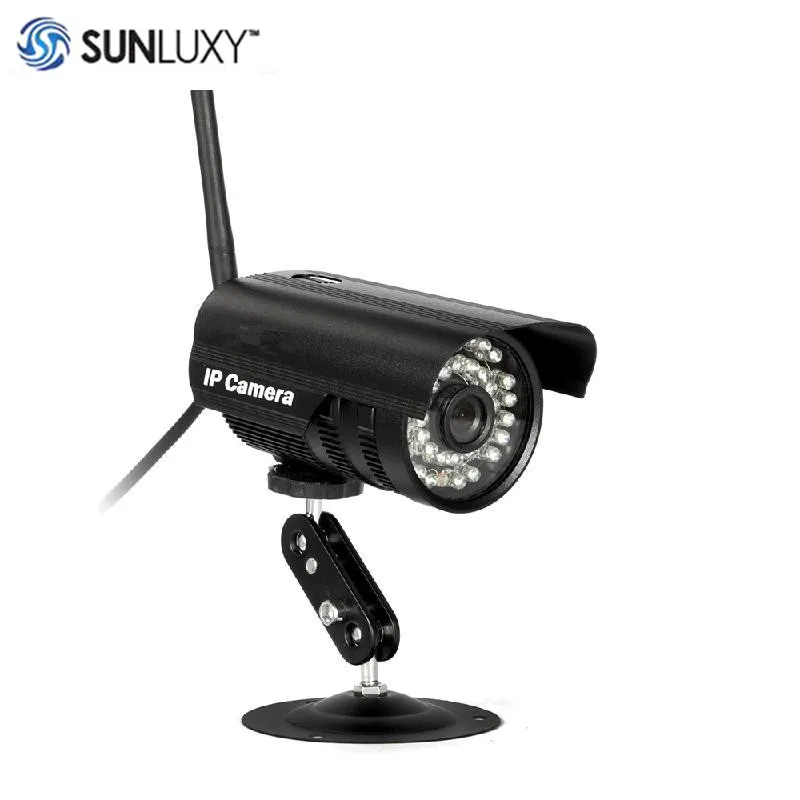 SUNLUXY SP013 WiFi IP Camera 720P HD Waterproof font b Wireless b font Network IR Night