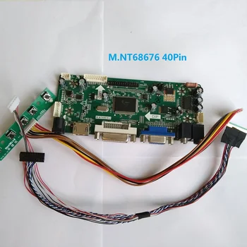 

Kit for LP125WH2-SLB4 Panel Screen 1366X768 Monitor M.N68676 HDMI LCD LVDS 40pin VGA DVI Controller board 12.5" LED DIY